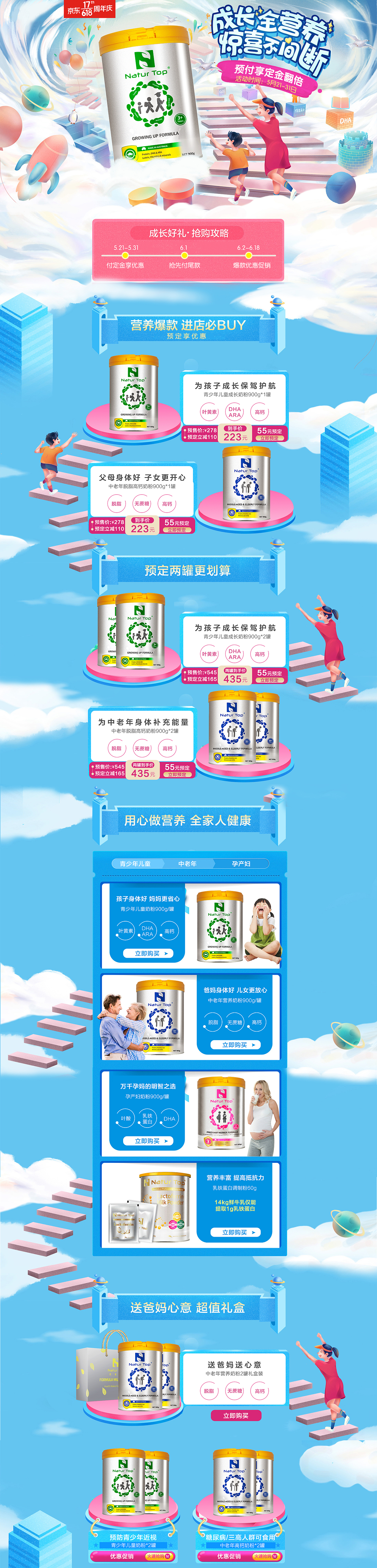 专题页设计-进口食品类