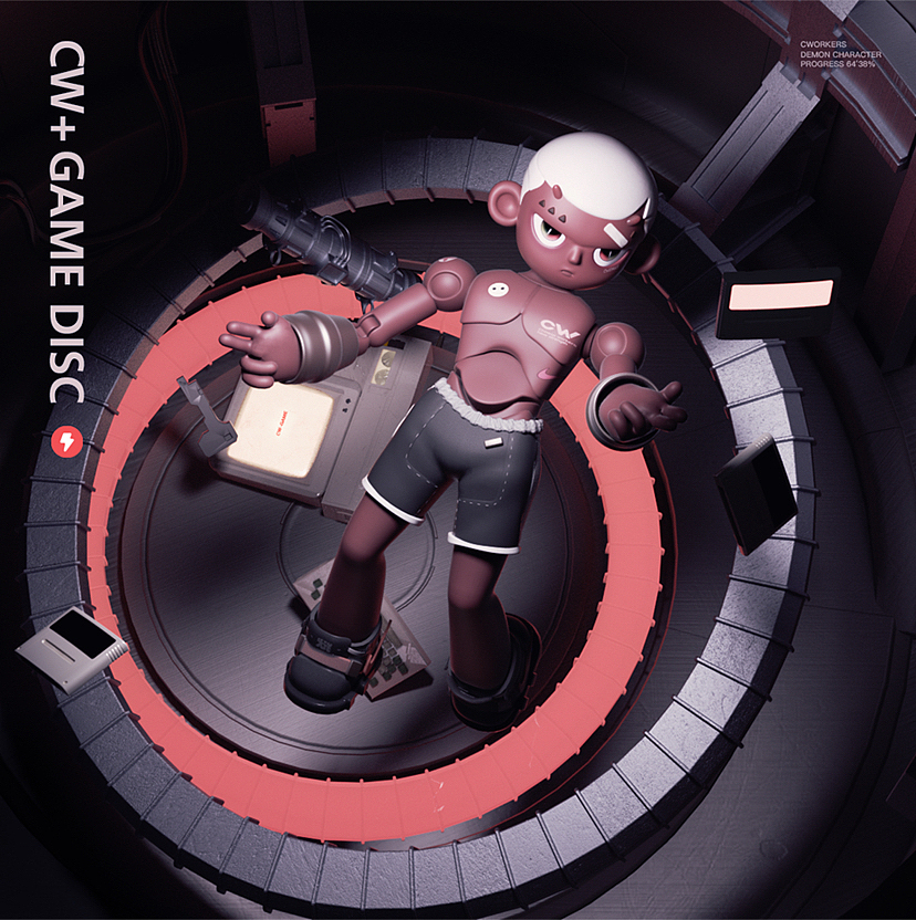 潮玩ip设定(CWORKS)