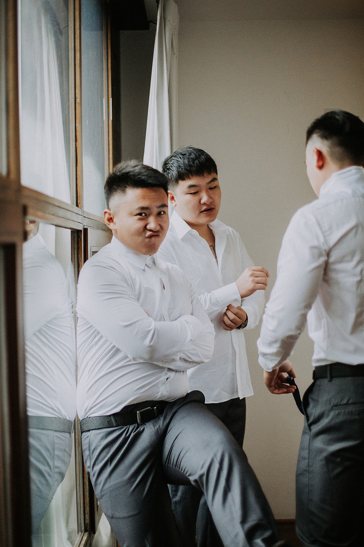 长城脚下的公社婚礼跟拍