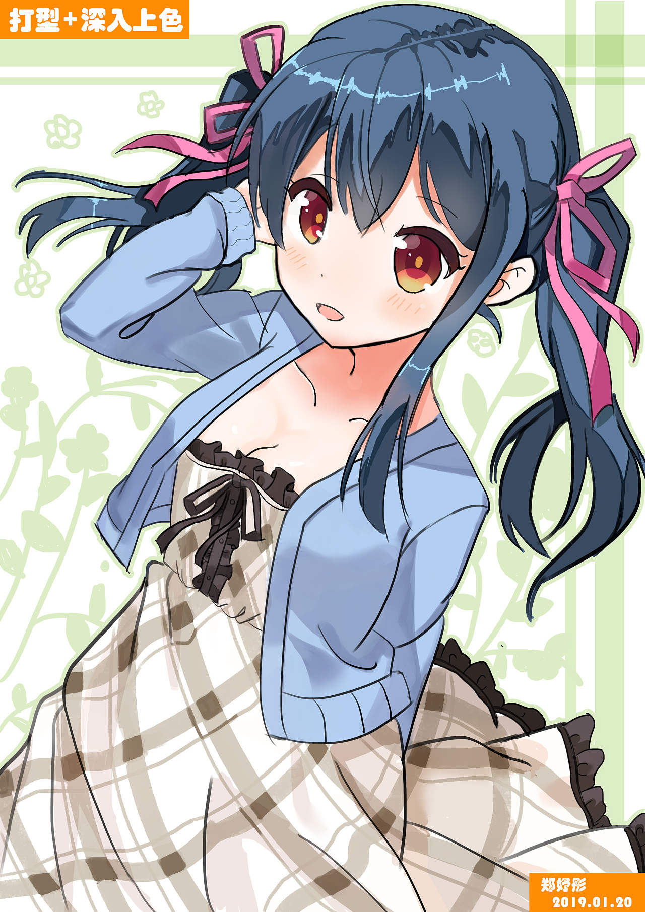 cg兴趣班—优秀作品|动漫|单幅漫画|绘艺阁 - 临摹作品 - 站酷 (zcool