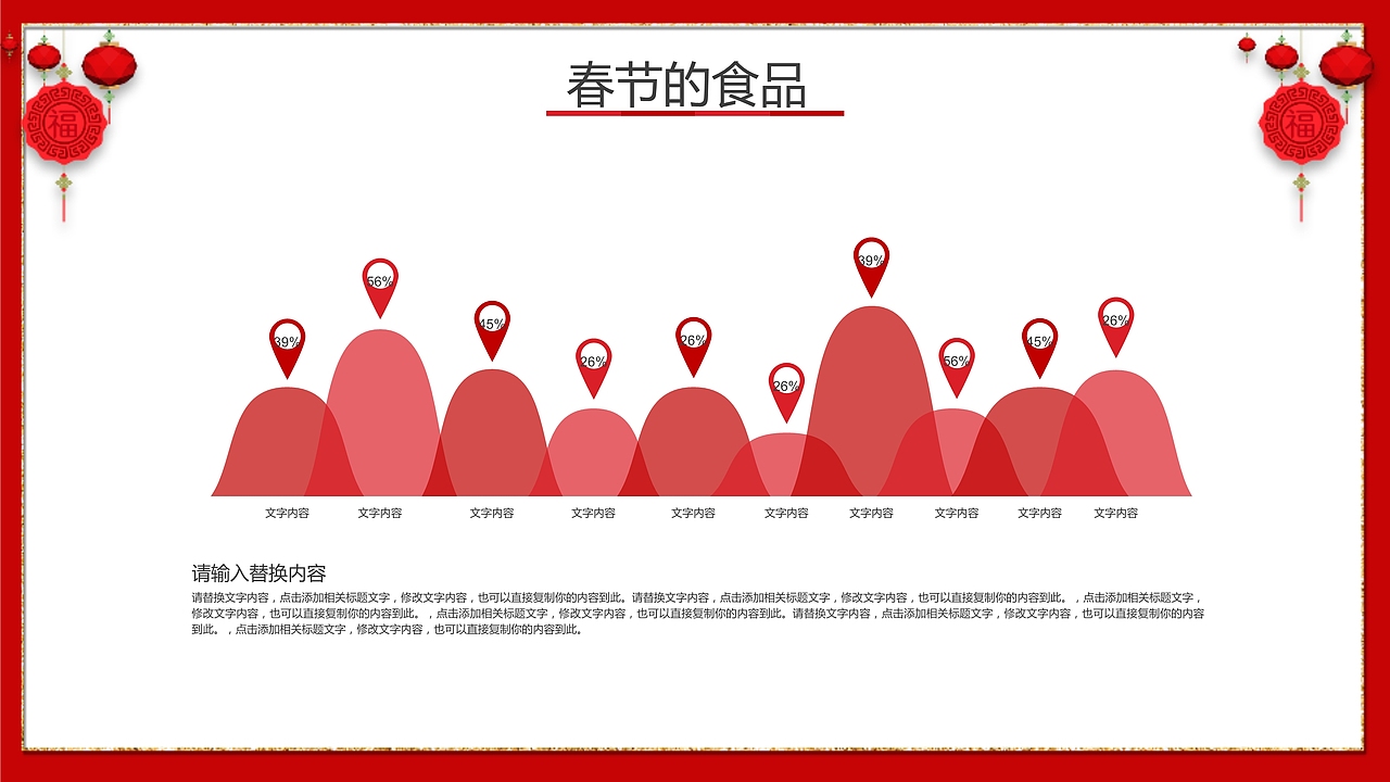 新年习俗春节习俗介绍讲解PPT模板