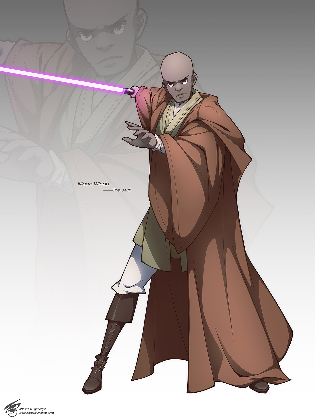 几张绝地武士的摸鱼图|插画|创作习作|mileyia - 原创作品 - 站酷