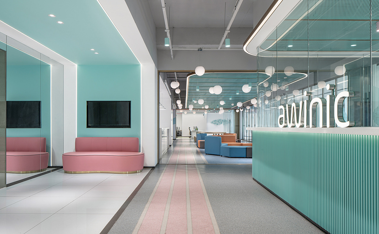 T1D时象设计丨艾为西子国际12楼办公欣赏