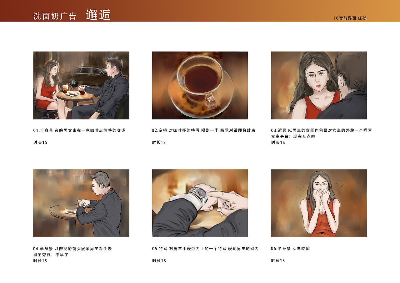 1分鐘廣告分鏡 編導基礎與鏡頭語言（圖ZMTE5NTg0MzEy） - 設定/分鏡 - 站酷設計師認真真原創(chuàng)素材 - 站酷ZCOOL