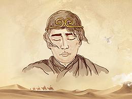 一带一路插画长图创作