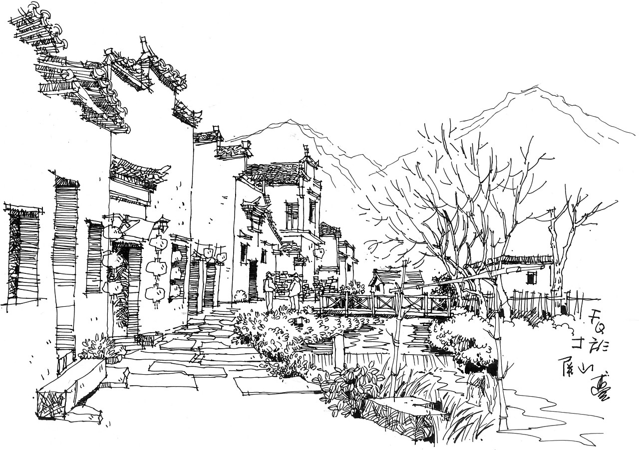 手绘古徽州·中国画里的世外桃源2