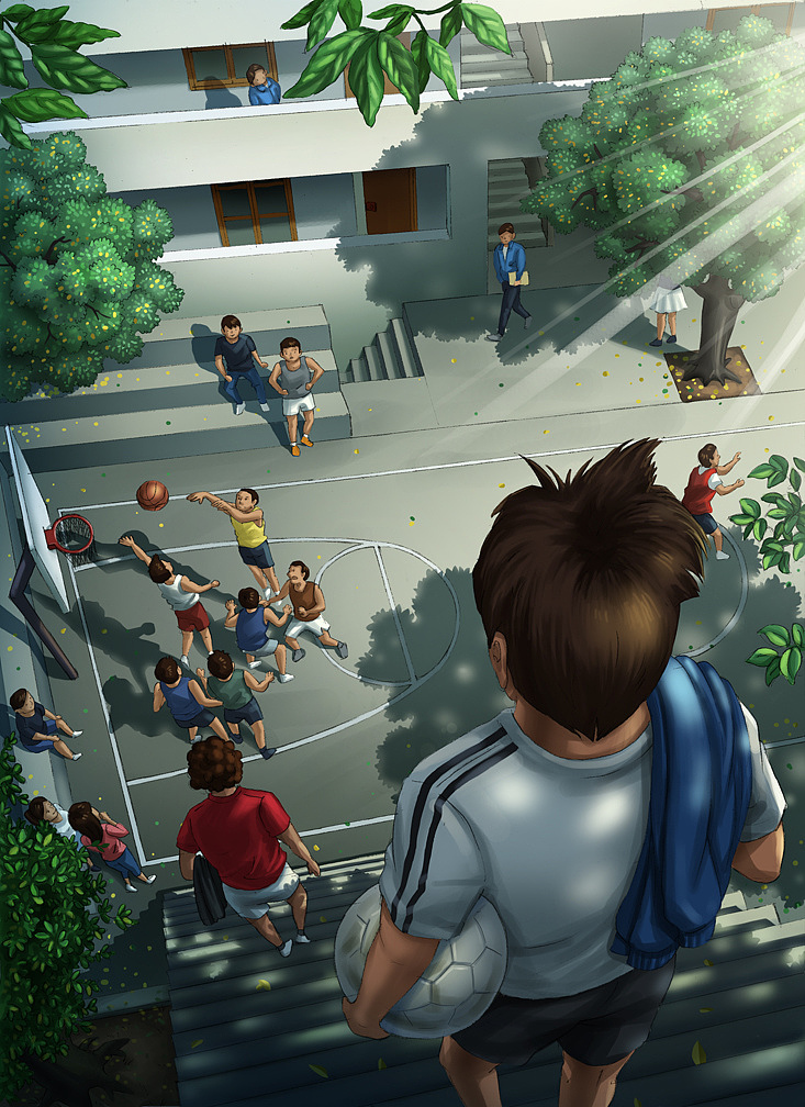 《梦》系列 梦130123-1&2（图ZMTcxMjU3OTY=） - 艺术插画 - 站酷设计师探险家计划鱼仔原创素材 - 站酷ZCOOL