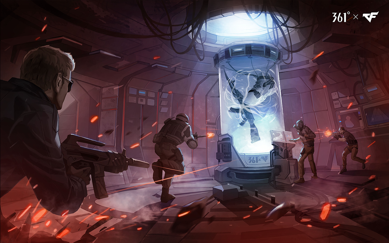 361+穿越火线CF（图ZMTY4NDUyNTQw） - 商业插画 - 站酷设计师白先森原创素材 - 站酷ZCOOL