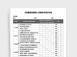 表格