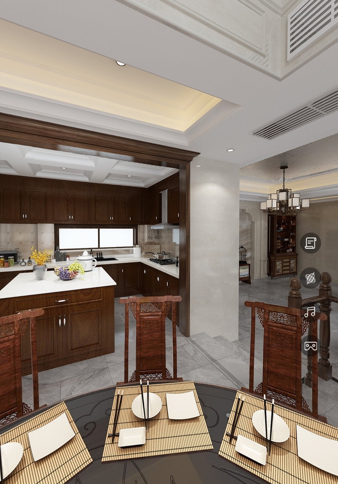 联排别墅欧式风格餐厅空间设计 线象空间之禧上装饰全（图ZMzA3MjY1OTM2） - 家装设计 - 站酷设计师商业设计李俊杰原创素材 - 站酷ZCOOL