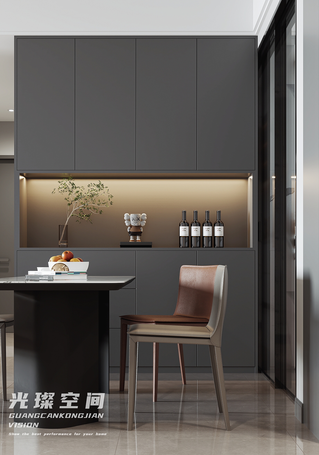 光璨空间 | 现代风格客餐厅