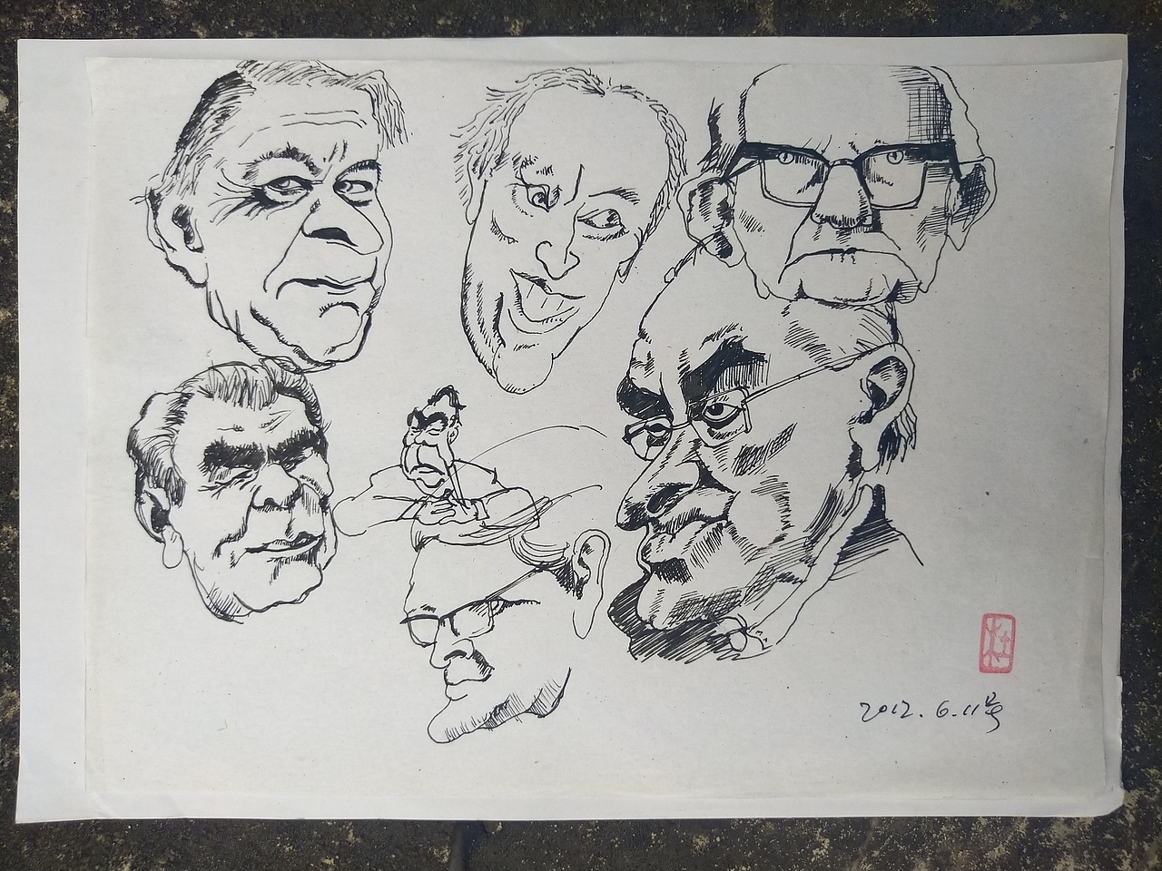 阿杜 手绘 速写 阿杜速写 阿杜手绘 速写肖像画（图ZMjAxMzk3Nzc2） - 绘画 - 站酷设计师阿杜手绘速写原创素材 - 站酷ZCOOL