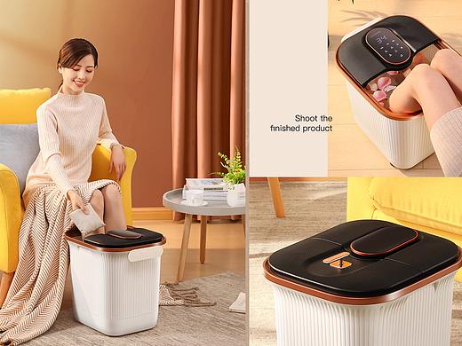 年底了，作品整理,亚摩斯足浴盆&荣事达取暖器详情分享（个人主页-ZNDk3NDUxNDQ=） - 电商 - 站酷设计师东紫KG原创素材 - 站酷ZCOOL