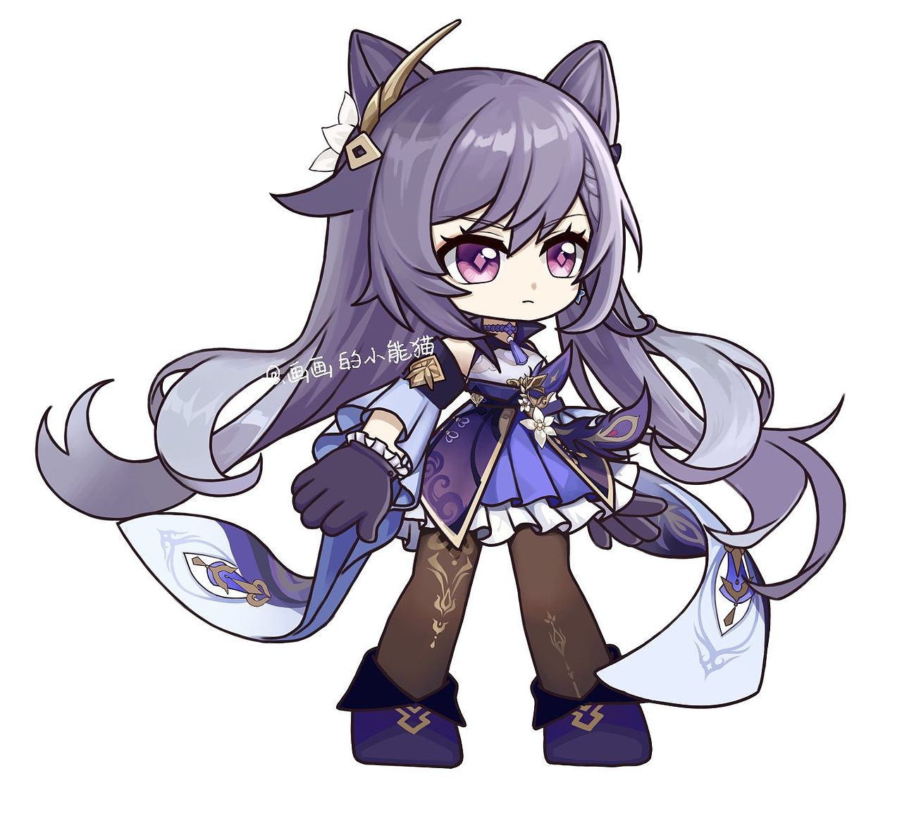 用Q版明日方舟打开原神