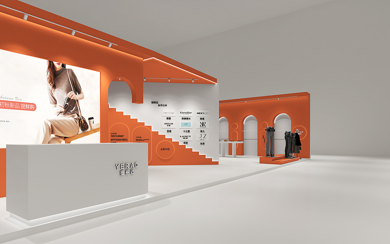 服装展台（图ZMjY4ODMyNjA0） - 展陈设计 - 站酷设计师灵溪溪溪原创素材 - 站酷ZCOOL