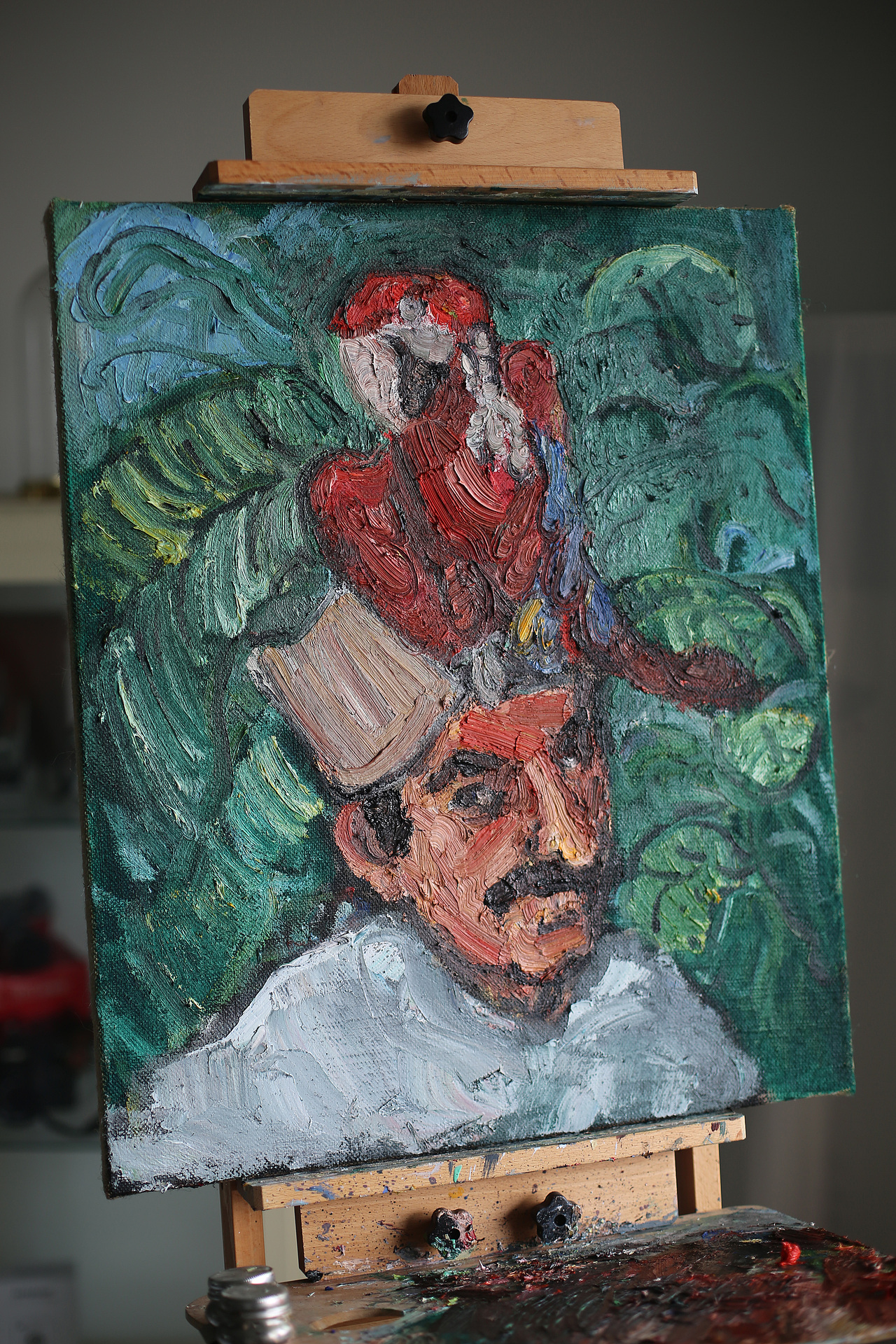 加西亚马尔克斯像|纯艺术|绘画|马休_原创作品-站酷(zcool)