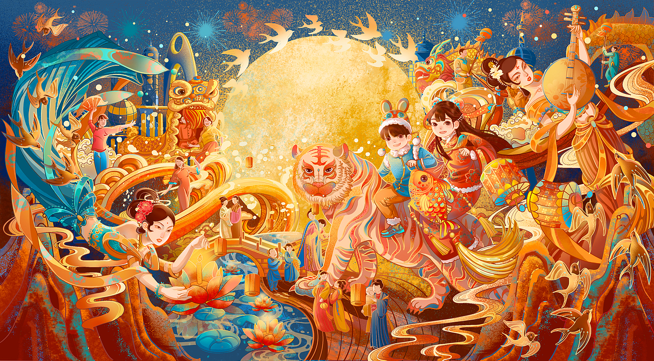自由插画一年的总结（图ZMjg5NTMyODg4） - 商业插画 - 站酷设计师张KAI插画原创素材 - 站酷ZCOOL