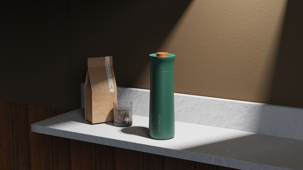 locklock 保温杯设计案例分享（图ZMjcxMTUwMjEy） - 生活用品 - 站酷设计师法锘设计原创素材 - 站酷ZCOOL