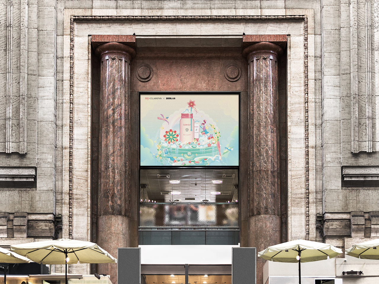 my CLARINS寻找天然好食肌--美肌随享餐