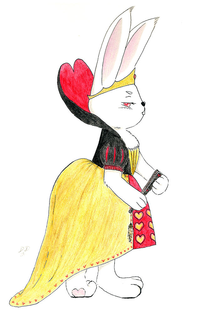 红桃女王:小心点,你们说的什么逃不过我的耳朵。