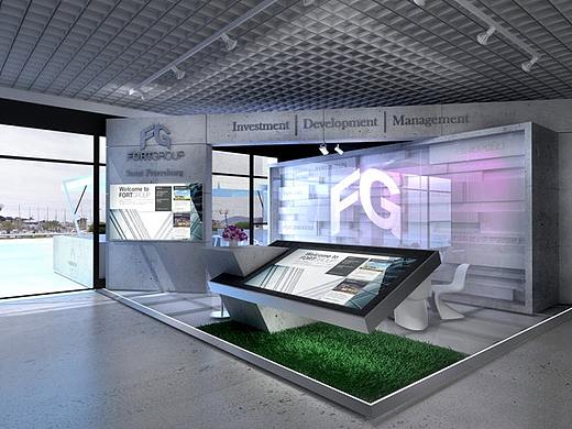 FG展位效果图设计