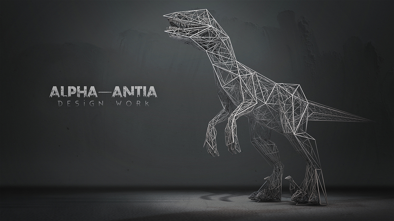 Ferocious Dinosaur——Metal（图ZMzcwNTcxMjQ=） - 人物/生物 - 站酷设计师Alpha一antia原创素材 - 站酷ZCOOL