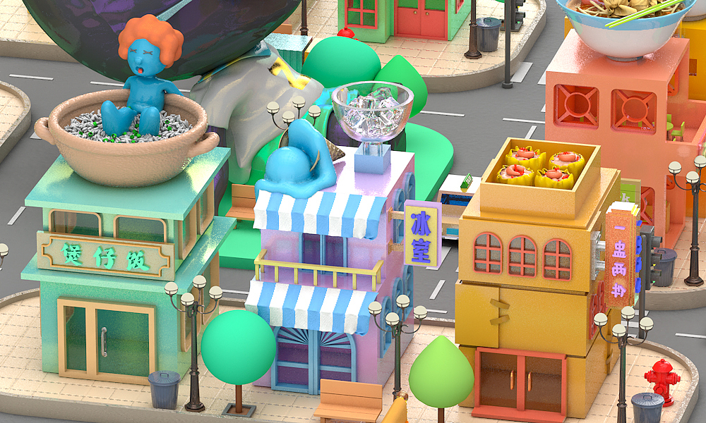 站酷13周年贺图--小Z的旅城广州站（图ZMTYzODg2OTY0） - 海报 - 站酷设计师kakaccjj原创素材 - 站酷ZCOOL