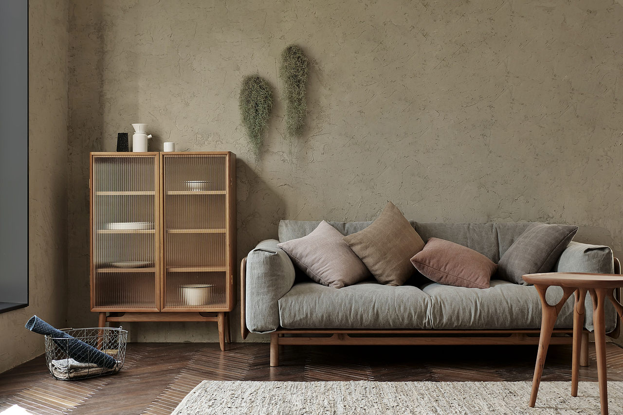 南风沙发|现代居室中的侘寂营造