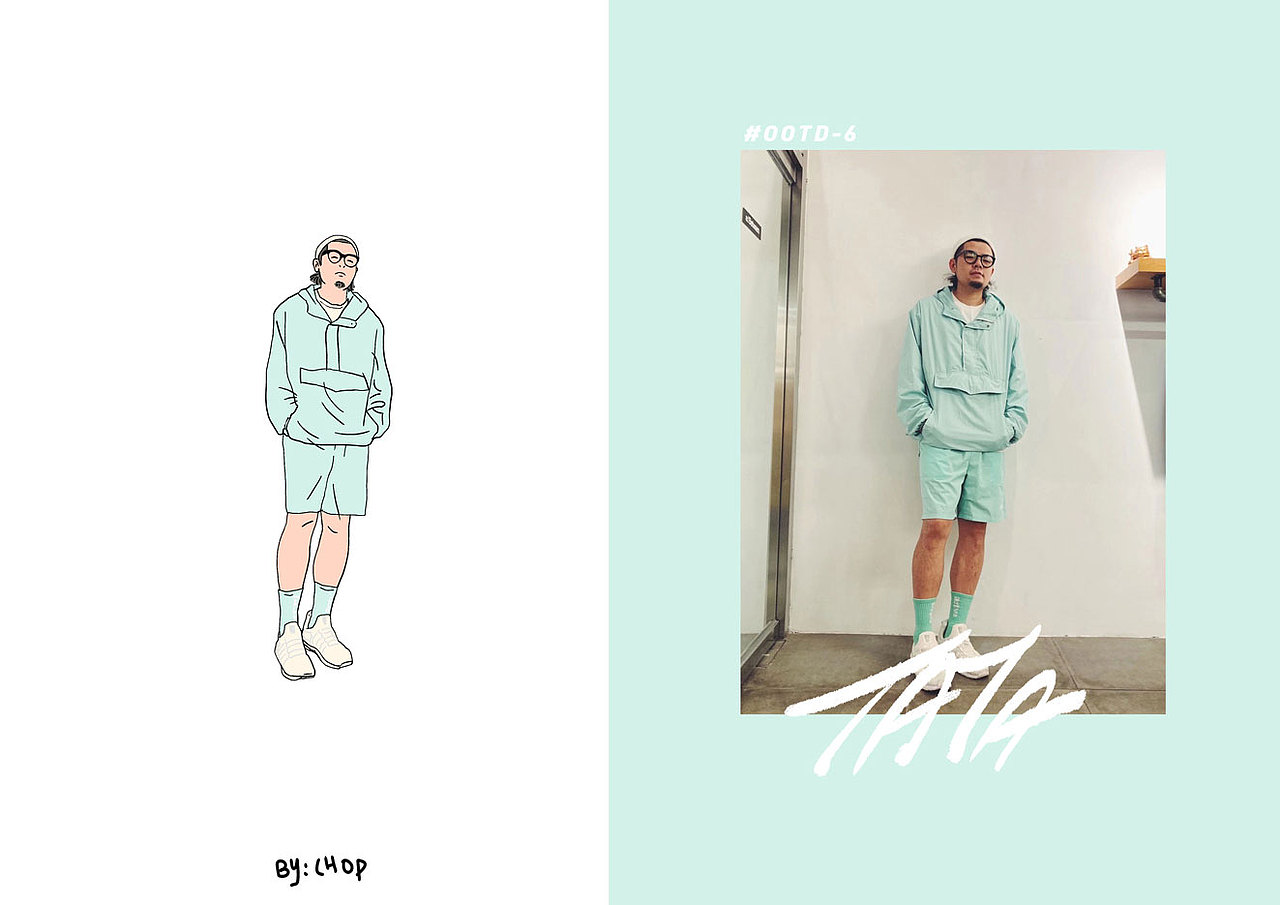#OOTD-TATA（图ZMjQ1MjY3OTIw） - 创作习作 - 站酷设计师排骨chop原创素材 - 站酷ZCOOL