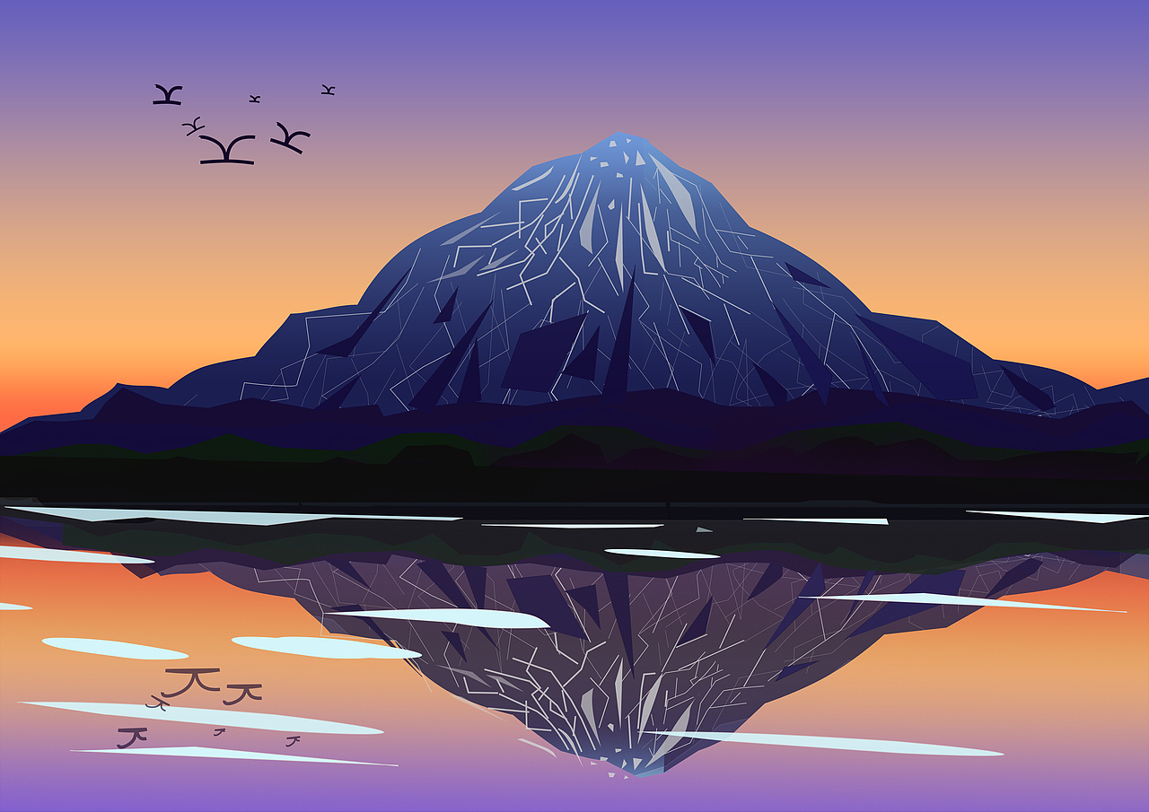 雪山（圖ZMjYzNjgxNzQ4） - 創(chuàng)作習(xí)作 - 站酷設(shè)計師尋找著美好事物原創(chuàng)素材 - 站酷ZCOOL