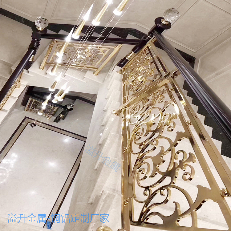 铜楼梯扶手高度类型