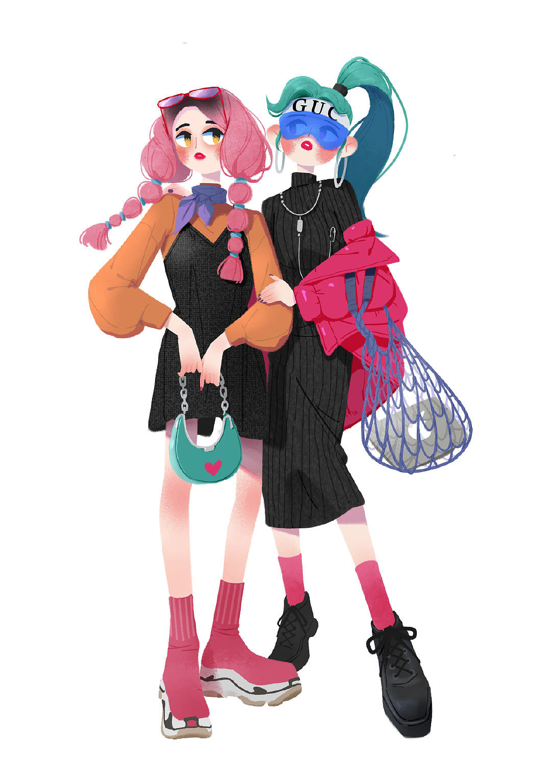 今年画过的时尚小姐姐小哥哥们（图ZMjM2NDEzNzU2） - 创作习作 - 站酷设计师惡童製慥soulchan原创素材 - 站酷ZCOOL