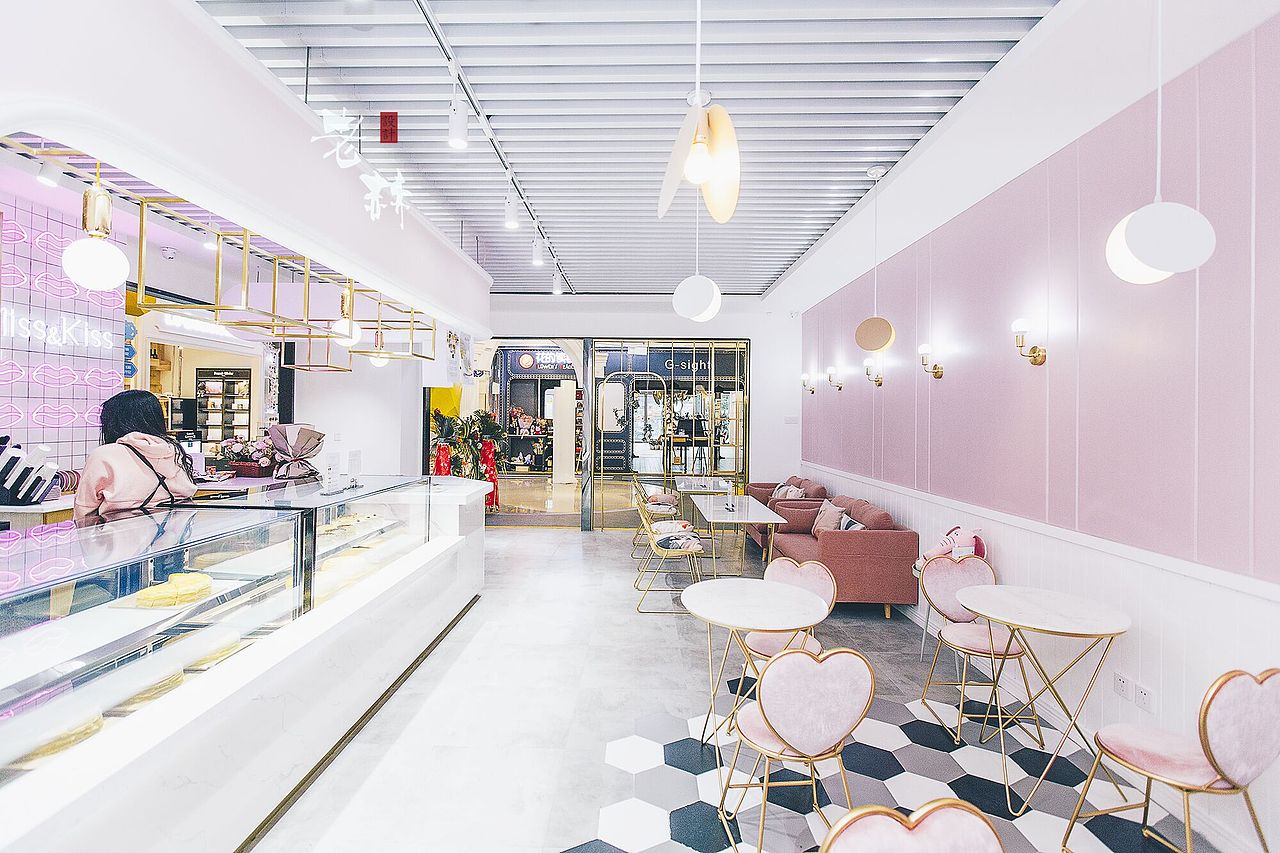 mk蛋糕店设计实景照