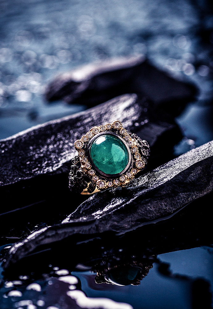 珠宝摄影 遥远的蓝