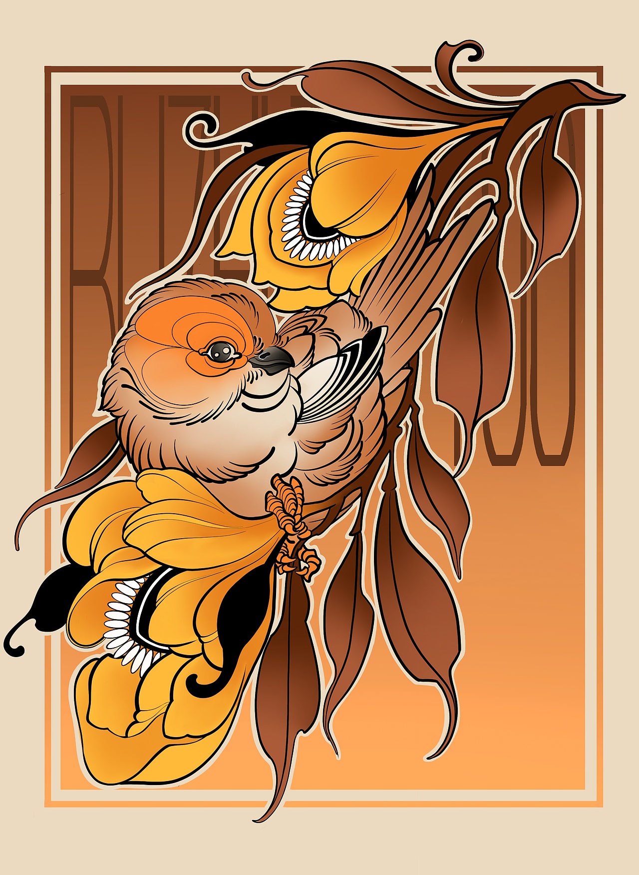 整理之前的原创纹身手稿再做一个小合集（图ZMzA4MTg0OTQ4） - 艺术插画 - 站酷设计师不止BZTATTOO馒頭原创素材 - 站酷ZCOOL