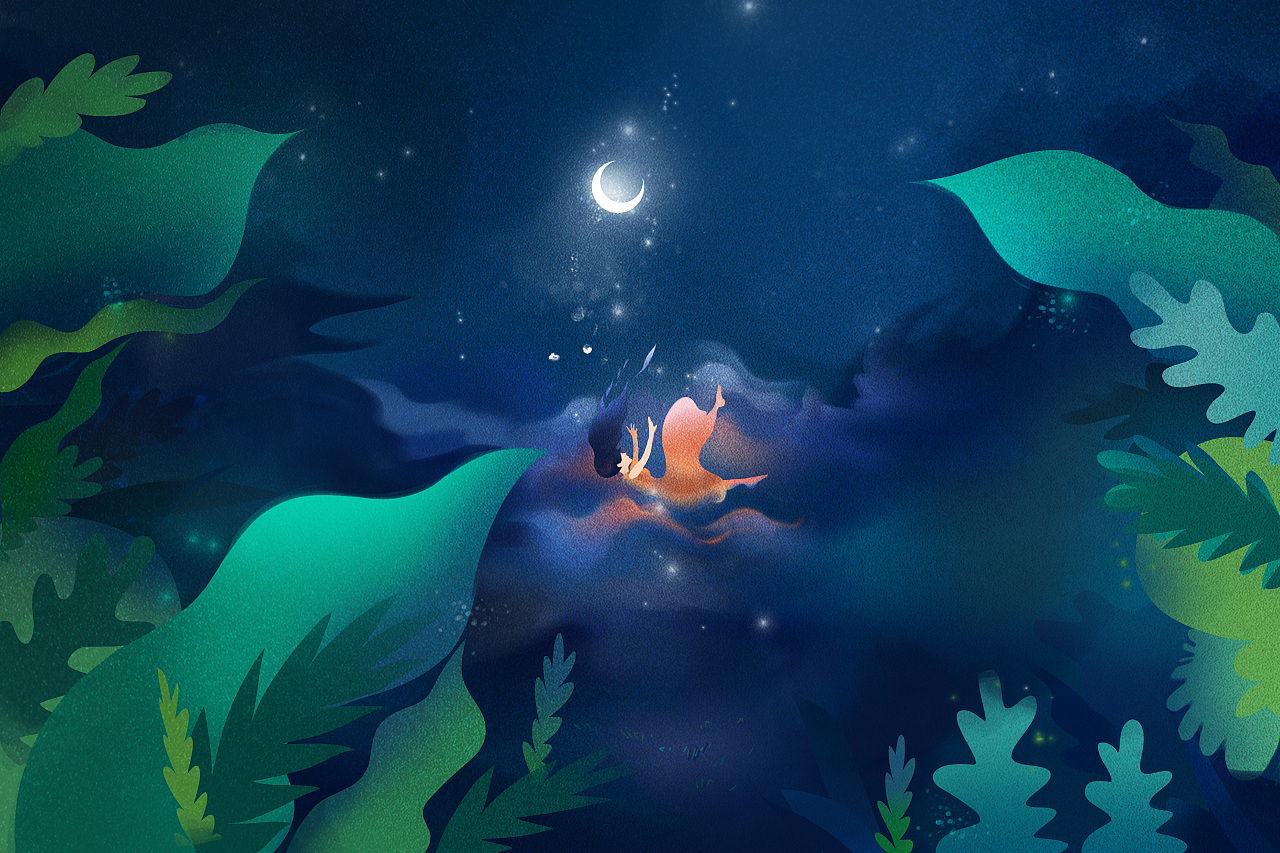 「我知道永逝降临,并不悲伤,松林中安放着我的愿望。」——顾城