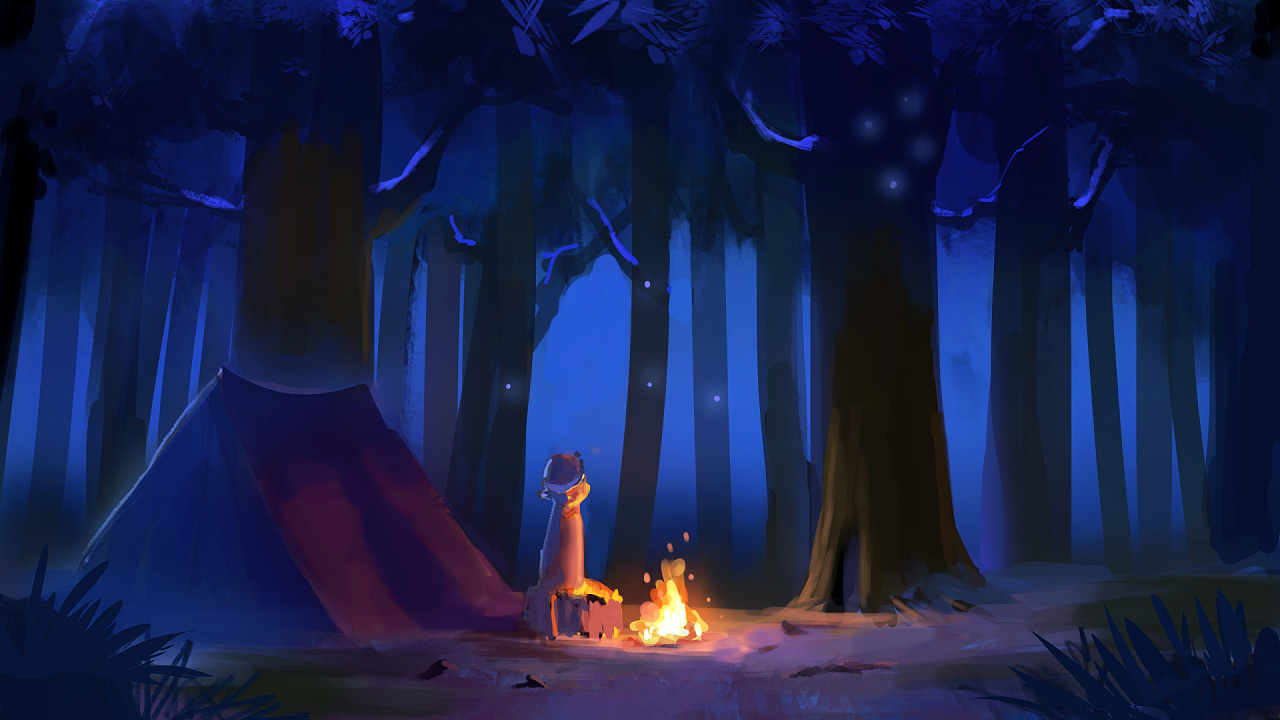 一个废掉的动画短片的气氛图