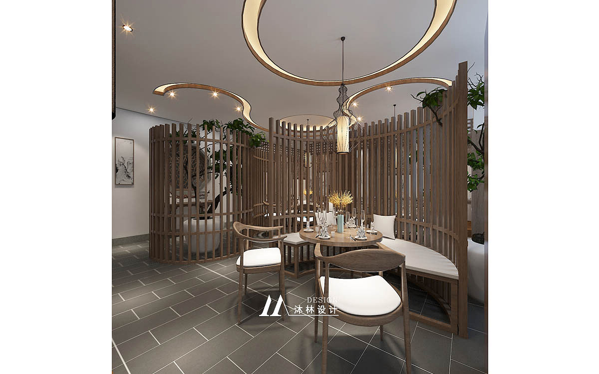 禅意中餐厅设计快餐厅设计连锁餐厅设计太原沐林设计