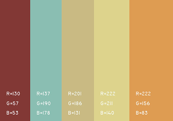 很舒服的颜色搭配（图ZMzUzMTU5MjQ=） - 其他 - 站酷设计师汪zhu华来了原创素材 - 站酷ZCOOL