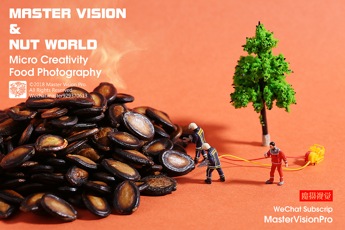「坚果世界的微摄小人创意」小人国系列｜上海魔摄视觉（图ZMTE4ODAyMzI0） - 产品摄影 - 站酷设计师MasterVision魔摄原创素材 - 站酷ZCOOL