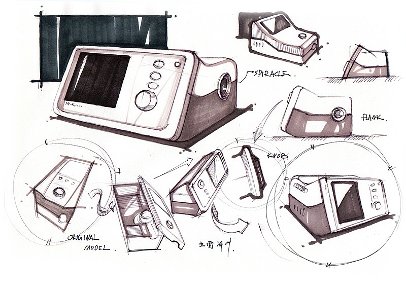 工业设计手绘——最近作品（图ZODUxNzE1Mg==） - 其他工业/产品 - 站酷设计师isun原创素材 - 站酷ZCOOL