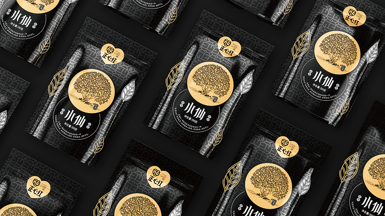 正心红茶包装设计