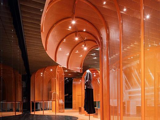 门店设计，材料和色彩的完美碰撞