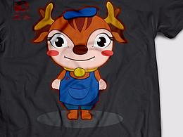 鹿鳴吉祥物設(shè)計(jì)