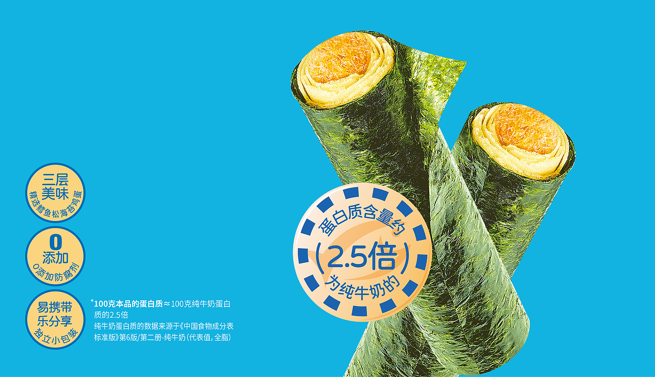 七饼师傅-海苔肉松卷/海苔鳕鱼卷（图ZMzE2MTYyMTA0） - 包装 - 站酷设计师shao糖不加冰原创素材 - 站酷ZCOOL