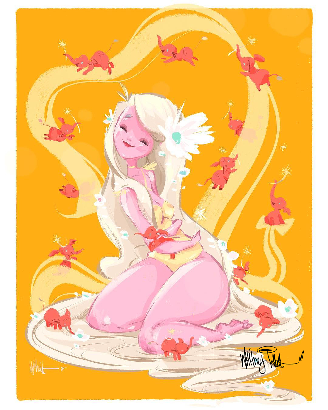 #WOW 插画师“日进斗金”的小秘笈（图ZMzE0MzcyNjc2） - 艺术插画 - 站酷设计师WhitneyPollett原创素材 - 站酷ZCOOL