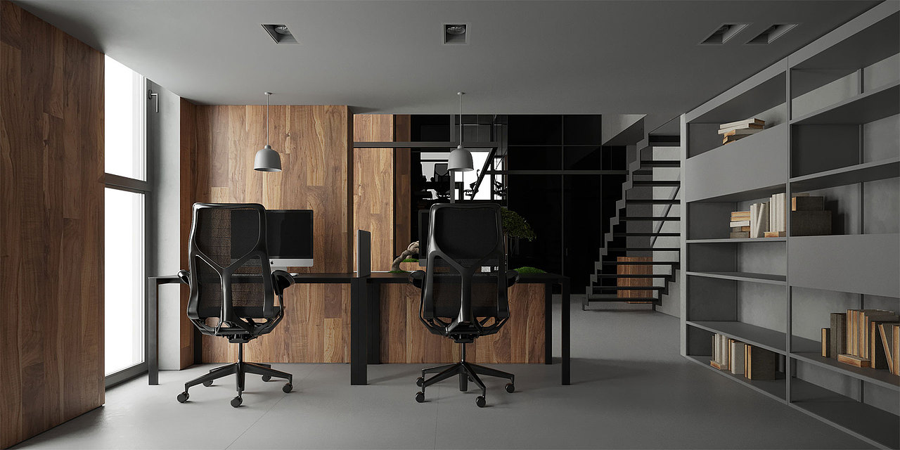 現代輕裝辦公室