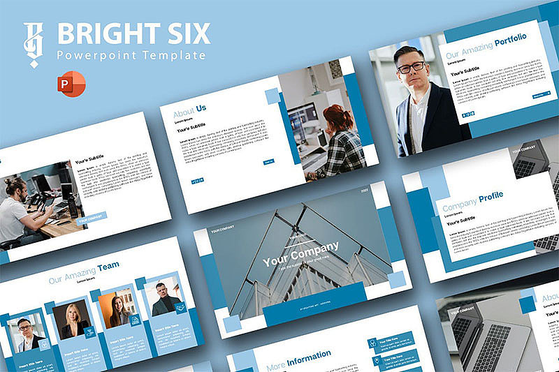 43页简约大气企业简介商业计划商务通用国外PPT模板（图ZMzQzODQ0OTQw） - PPT/Keynote - 站酷设计师爱晴天原创素材 - 站酷ZCOOL