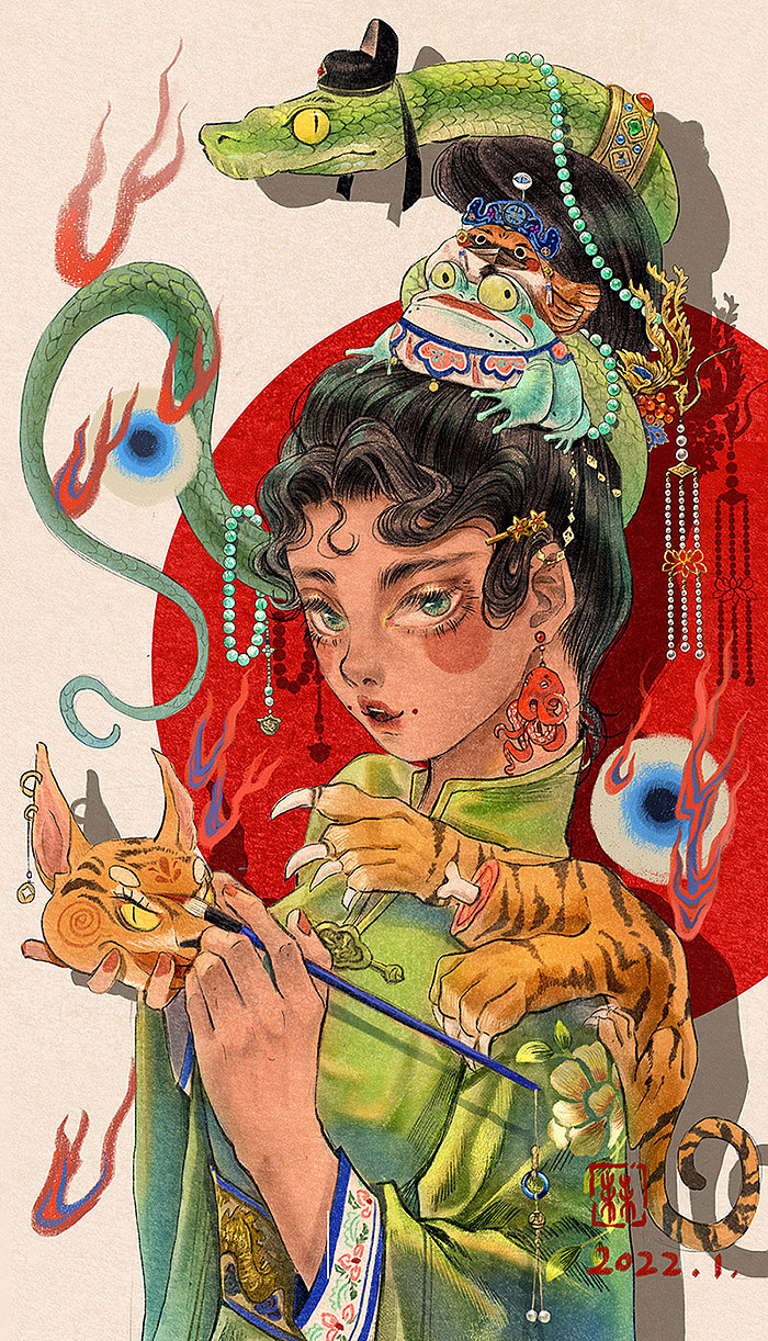 我的怪奇脑洞（图ZMzAwNDg4OTU2） - 创作习作 - 站酷设计师菻七原创素材 - 站酷ZCOOL
