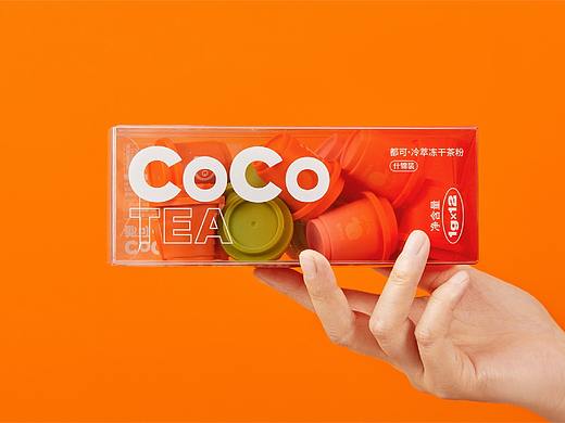 意开品牌-都可CoCo冻干茶粉包装